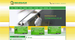 Desktop Screenshot of eko-izolacje.pl